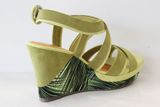 Dámske zelené sandále Marco Tozzi